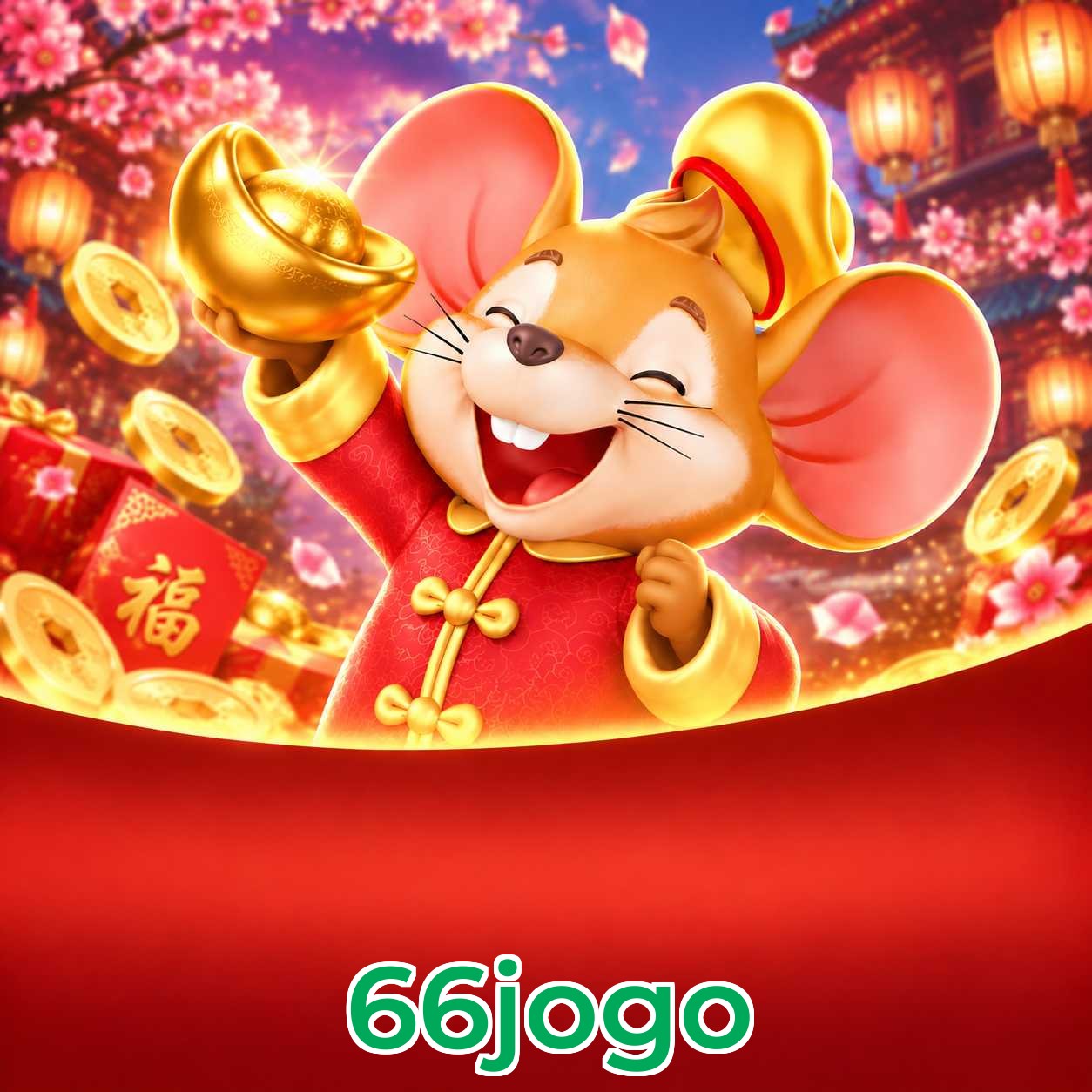 Aplicativo 66jogo para Android e iOS com interface completa